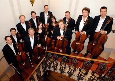 Foto de los 12 Cellistas de la Filarmónica de Berlín